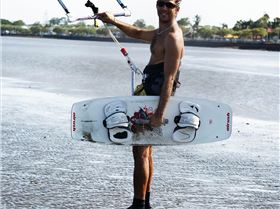 Kitesurfing