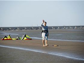 Kitesurfing