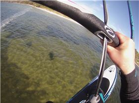 Boosting with an Ozone edge 17m and a Sector 52 in 12-15 knots