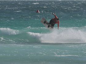 Kitesurfing