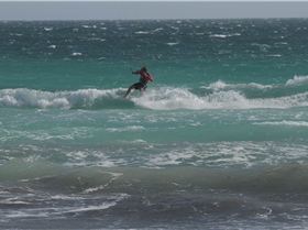 Kitesurfing