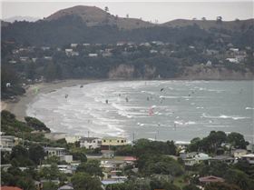 kiteboarding in orewa