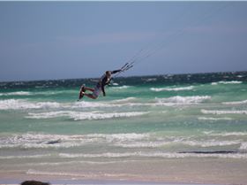 Kitesurfing
