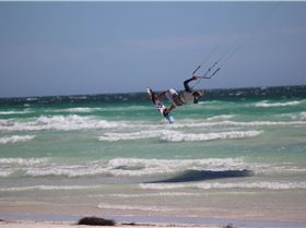 Kitesurfing