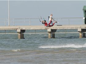 Kitesurfing