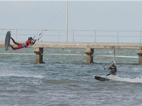 Kitesurfing