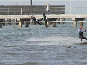 Kitesurfing