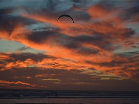 Kitesurfing