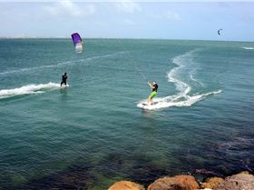 Winter Kiting at Woodies