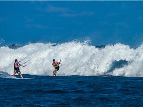 Kitesurfing
