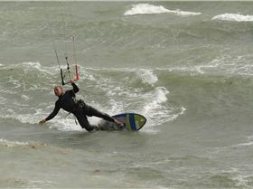 Kitesurfing