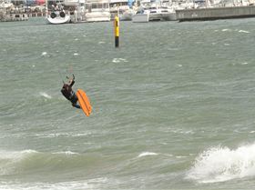 Kitesurfing