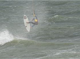 Kitesurfing