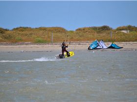 Nate attemping a hooked railay