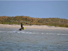Nate attemping a hooked railay