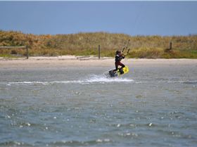 Nate attemping a hooked railay