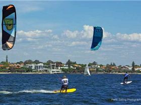 Kitesurfing