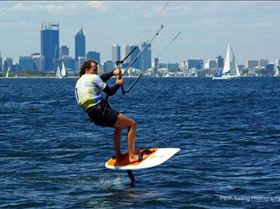 Kitesurfing