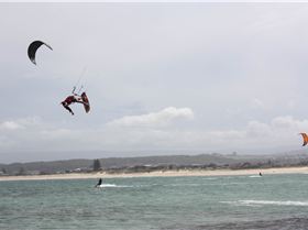 Kitesurfing