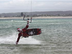 Kitesurfing