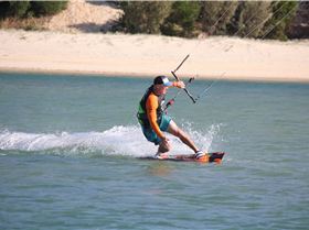 Kitesurfing