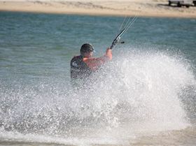 Kitesurfing