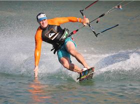 Kitesurfing