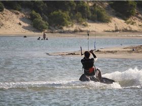 Kitesurfing