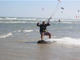 Kitesurfing