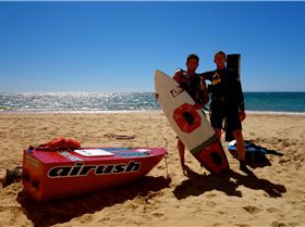 From the start line!