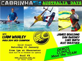 Cabrinha Australia Days Tour Gold Coast