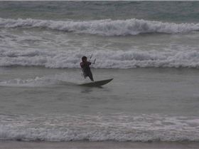 Kitesurfing