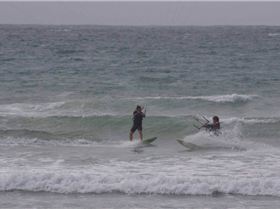 Kitesurfing