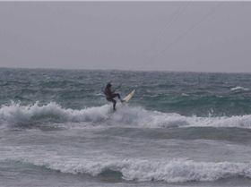 Kitesurfing