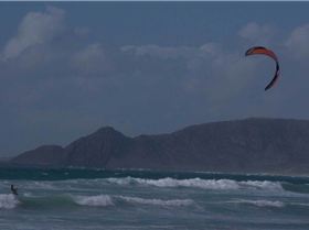 Kitesurfing