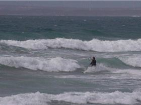 Kitesurfing