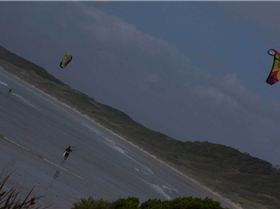 Kitesurfing
