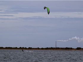 Kitesurfing