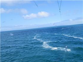 Kitesurfing Across The Bay 2015