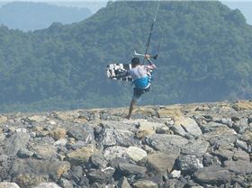 Kiteboarding