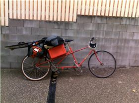 Tandem kite transporter