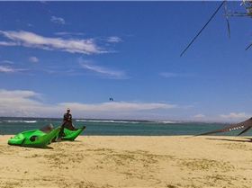 Kitesurfing