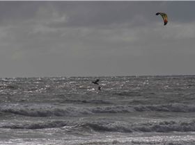 Kitesurfing