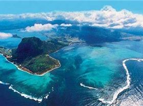 Le Morne aerial view