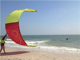 Kiteboarding