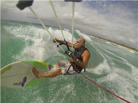 Kitesurfing