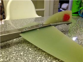 20 - Few bolts and some duct tape to finish the tail