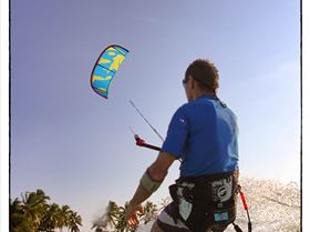 Kitesurfing