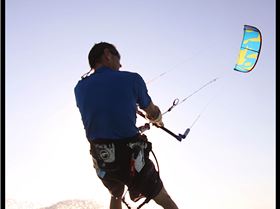 Kitesurfing