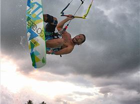 Kitesurfing